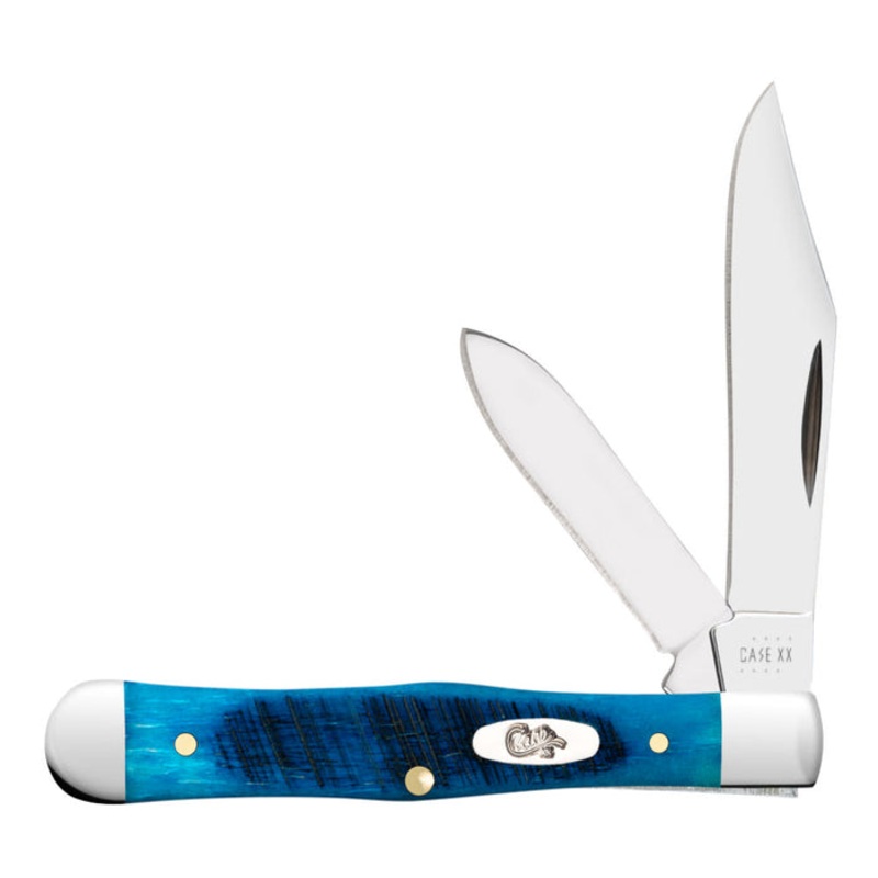 Case Sawcut Jig Caribbean Blue Bone Small Swell Center Jack (Caribbean Blue Bone)