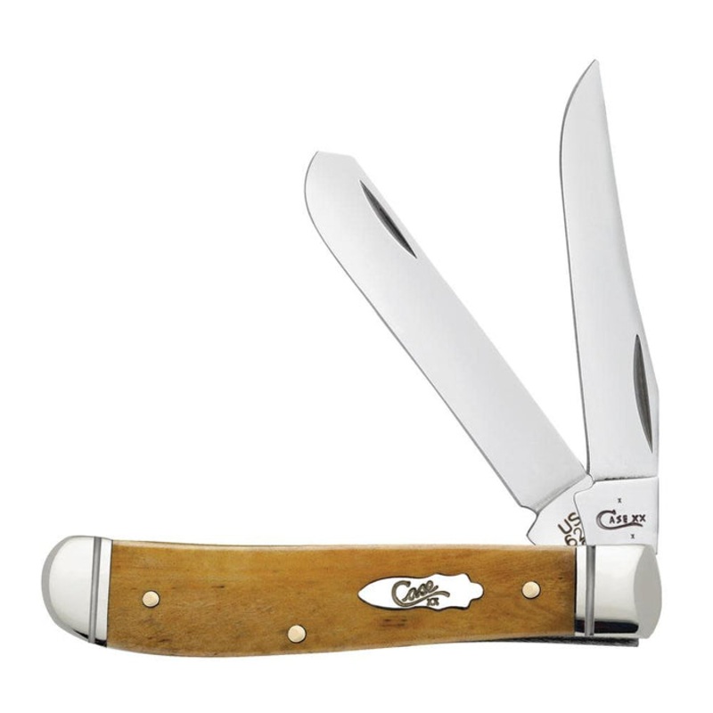 Case Smooth Antique Bone Mini Trapper