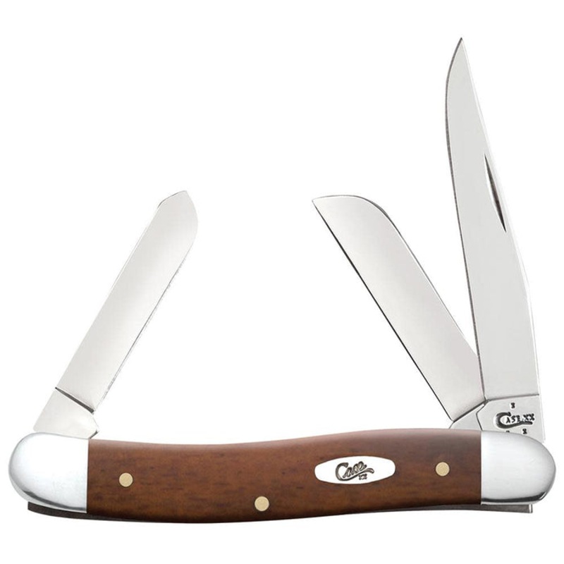 Case Smooth Chestnut Bone Medium Stockman (Chestnut Bone)