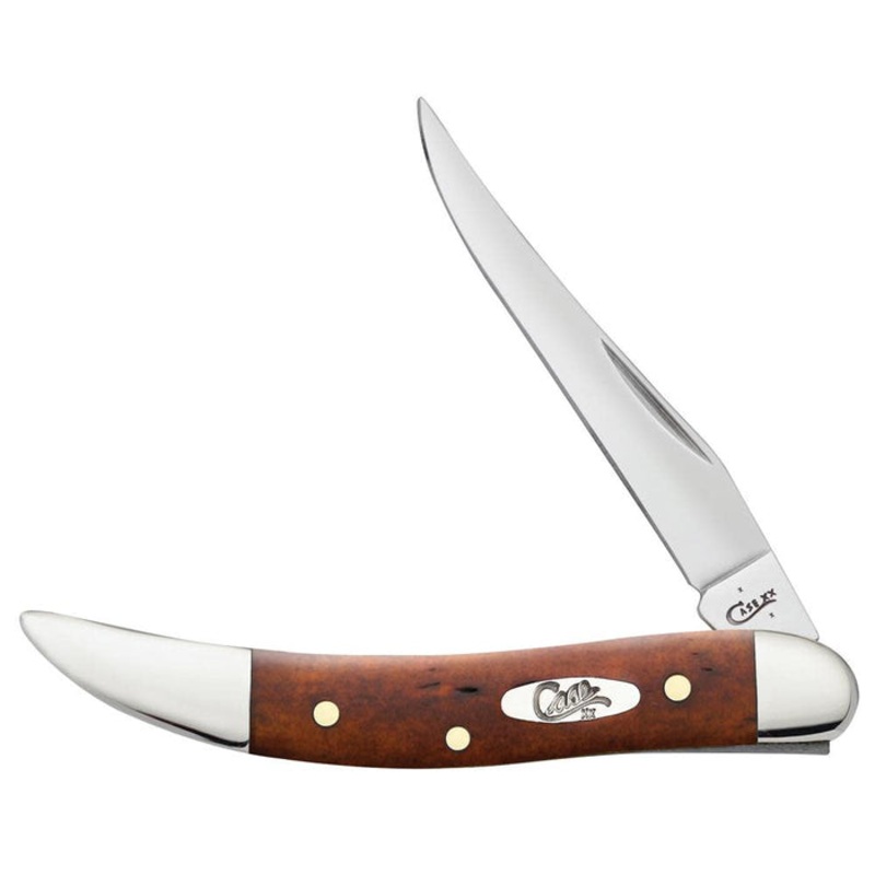 Case Smooth Chestnut Bone Small Texas Toothpick