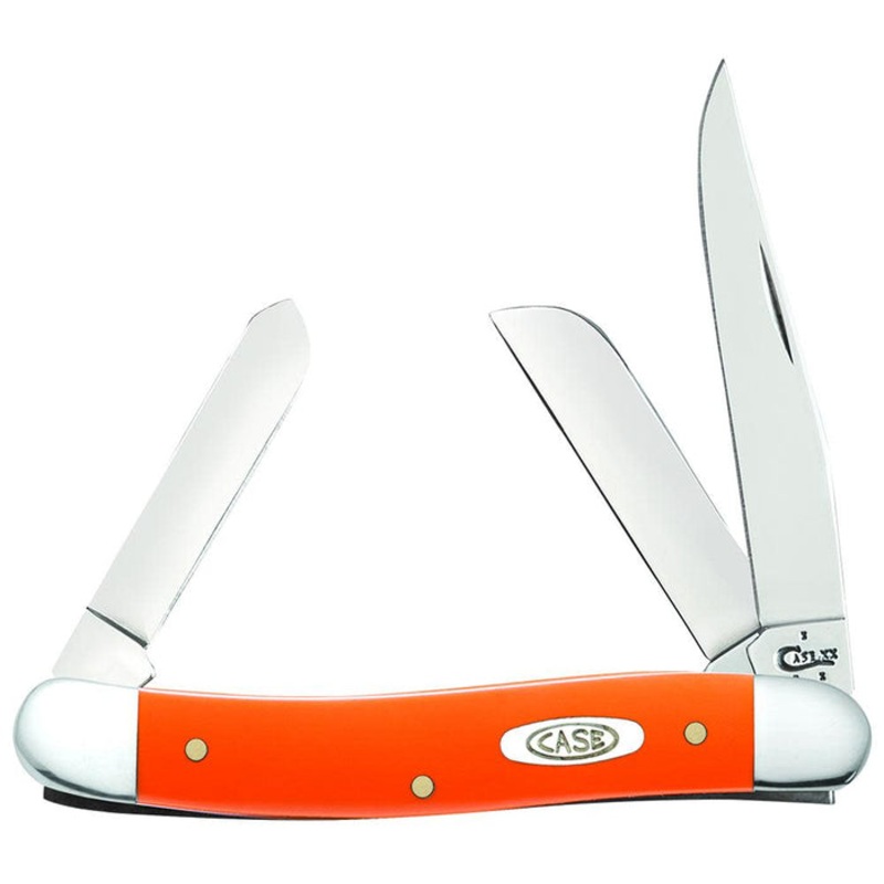 Case Smooth Orange Synthetic Medium Stockman (Orange Synthetic)