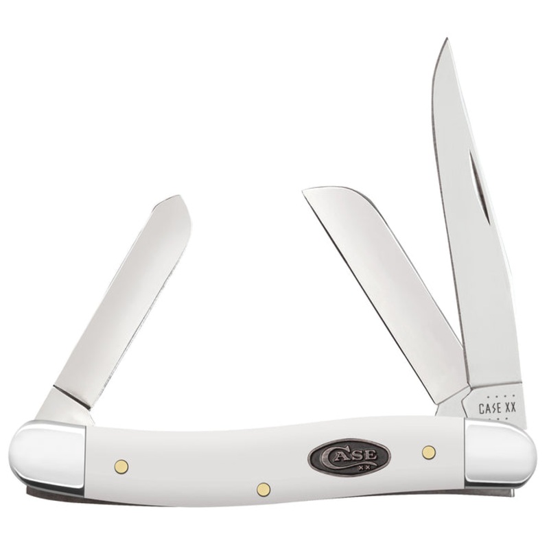 Case XX White Synthetic Medium Stockman (White Synthetic)