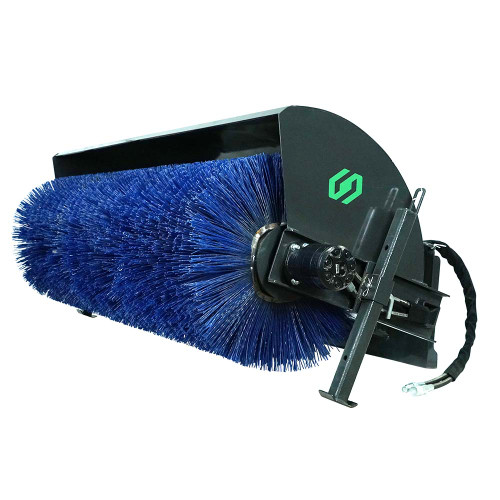Skid Steer Manual Angle Broom Attachment | CID