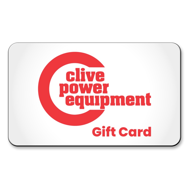Clive Power Equipment Gift Cards
