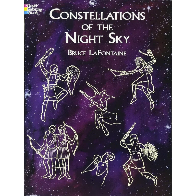 Constellations of the Night Sky Coloring Book (Dover Space Coloring Books)