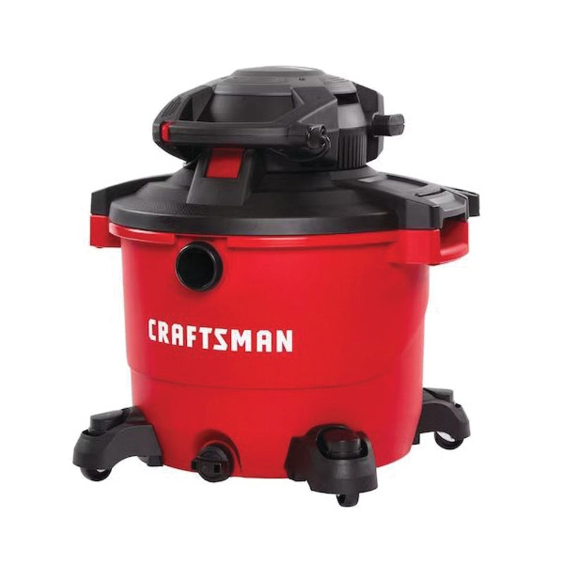 Craftsman CMXEVBE17607 Wet/Dry Vacuum With Detachable Leaf Blower, 16 gal Vacuum, 7 ft L Hose