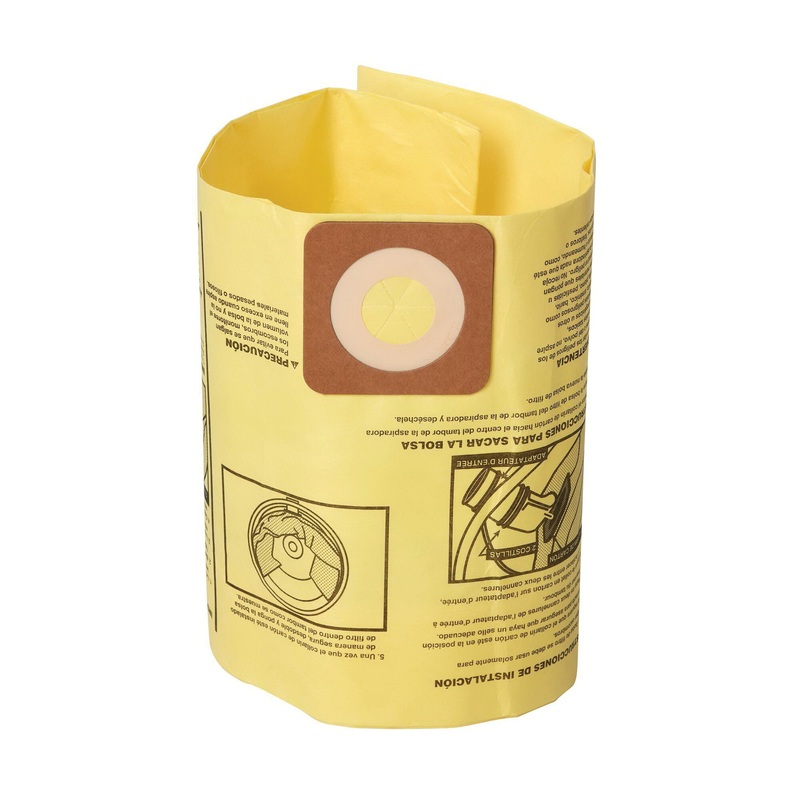 Craftsman CMXZVBE39970 Fine Dust Vacuum Dust Collection Bag, 9 gal Capacity, Disposable