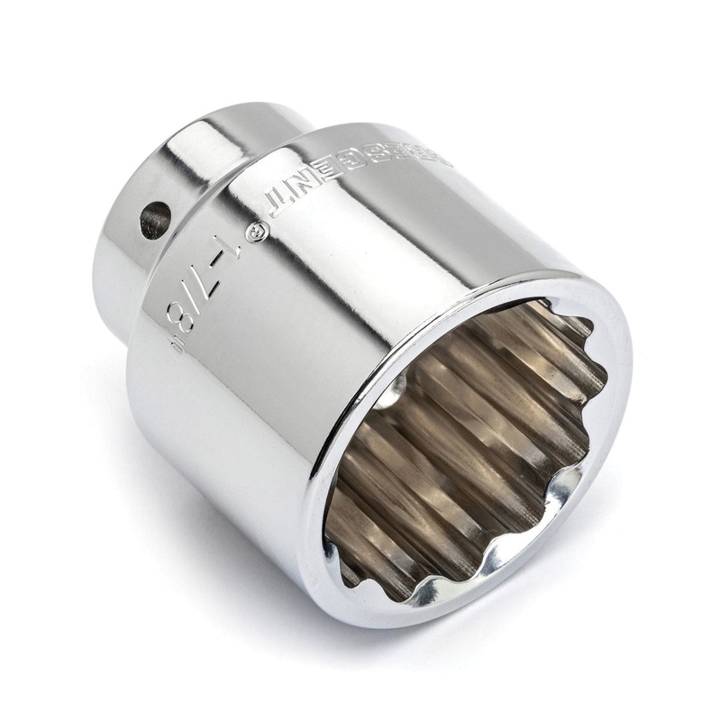 CRESCENT CDS106N Socket, System of Measurement: Imperial, Standard Length, 1-7/8 in Socket, 3/4 in Drive, 12-Point