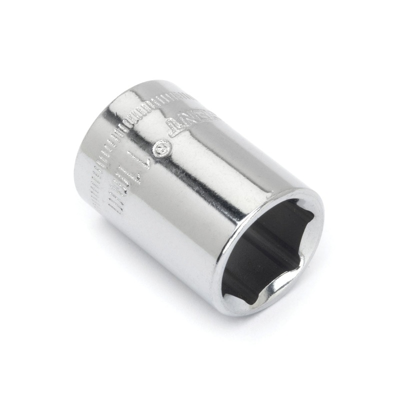 CRESCENT CDS18N Socket, System of Measurement: Metric, Standard Length, 11 mm Socket, 1/4 in Drive, 6-Point