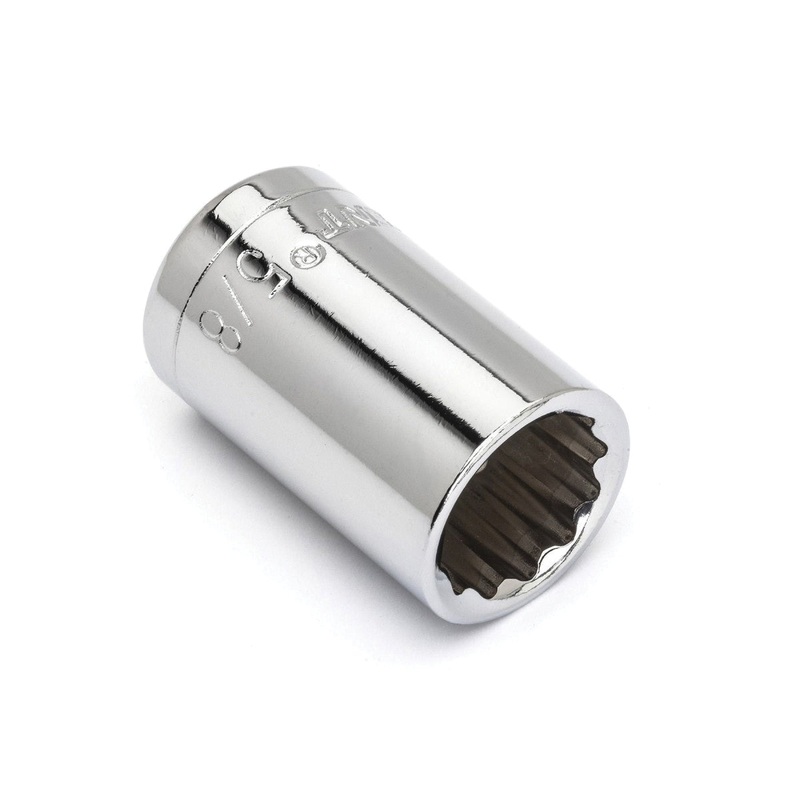 CRESCENT CDS56N Socket, System of Measurement: Imperial, Standard Length, 5/8 in Socket, 1/2 in Drive, 12-Point