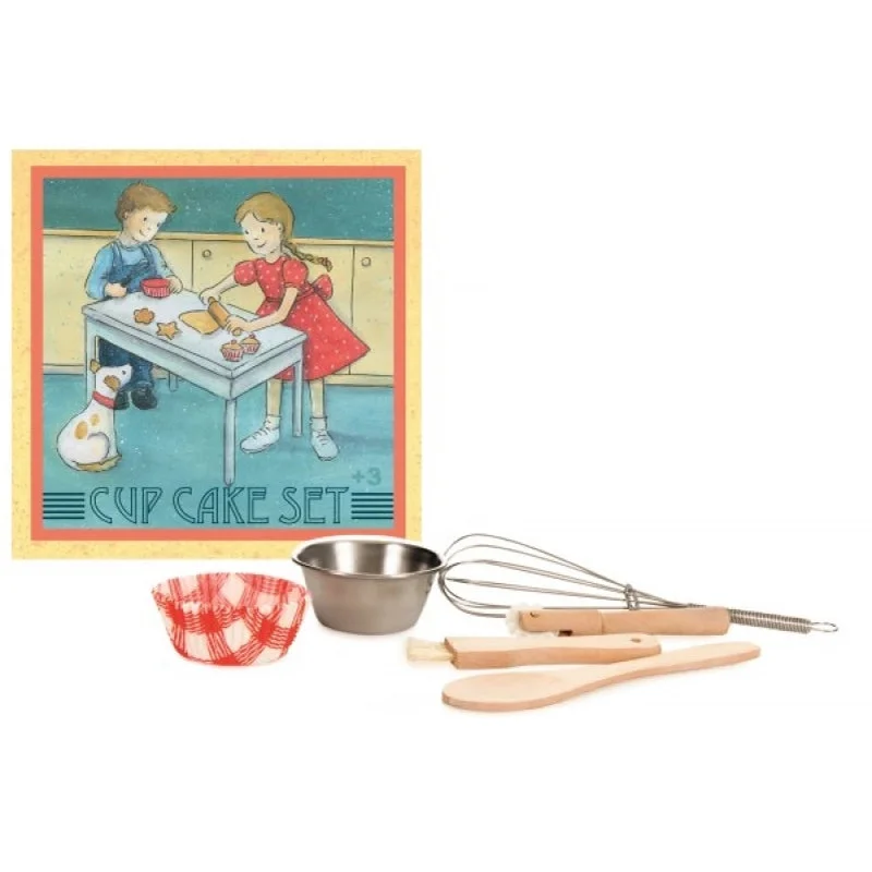 Cupcake Baking Set with Recipe