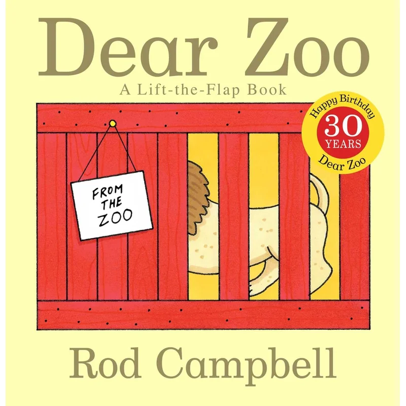 Dear Zoo: A Lift-The-Flap Book (Anniversary) by Rod Campbell