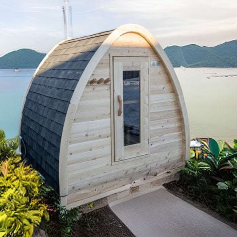 Dundalk Leisurecraft Electric Heated CT MiniPOD Sauna