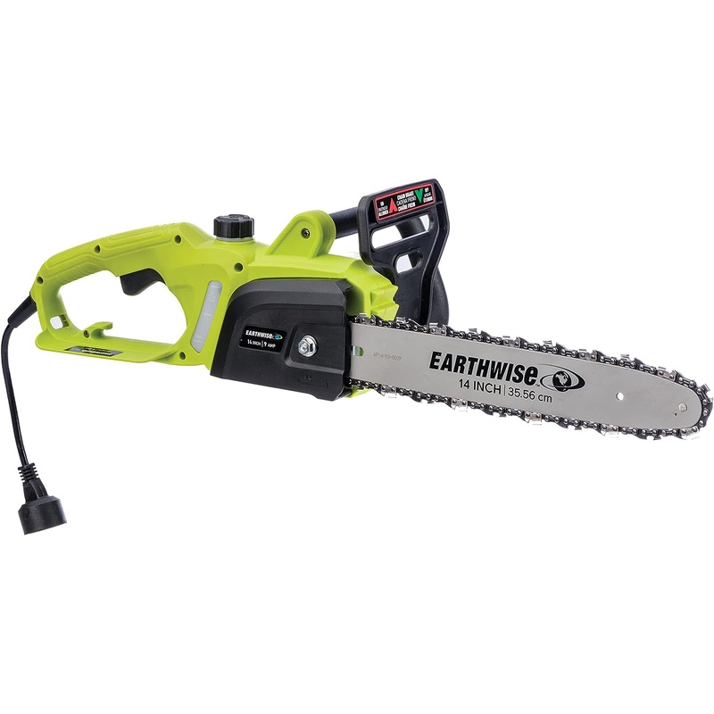 Earthwise CS33114 14 in. 9-Amp Corded Electric Chainsaw