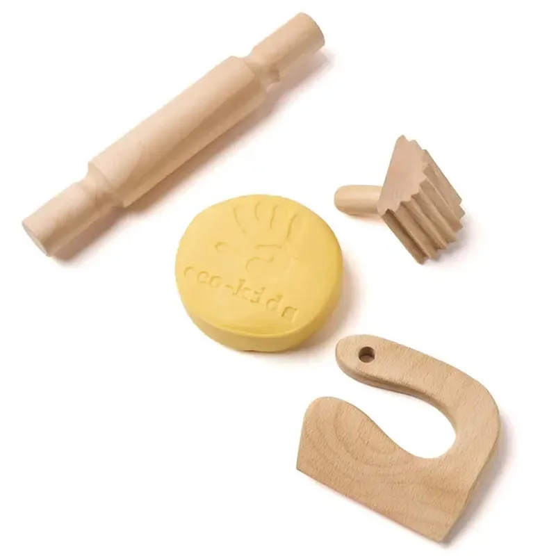 Eco-Dough Wooden Tools Assorted