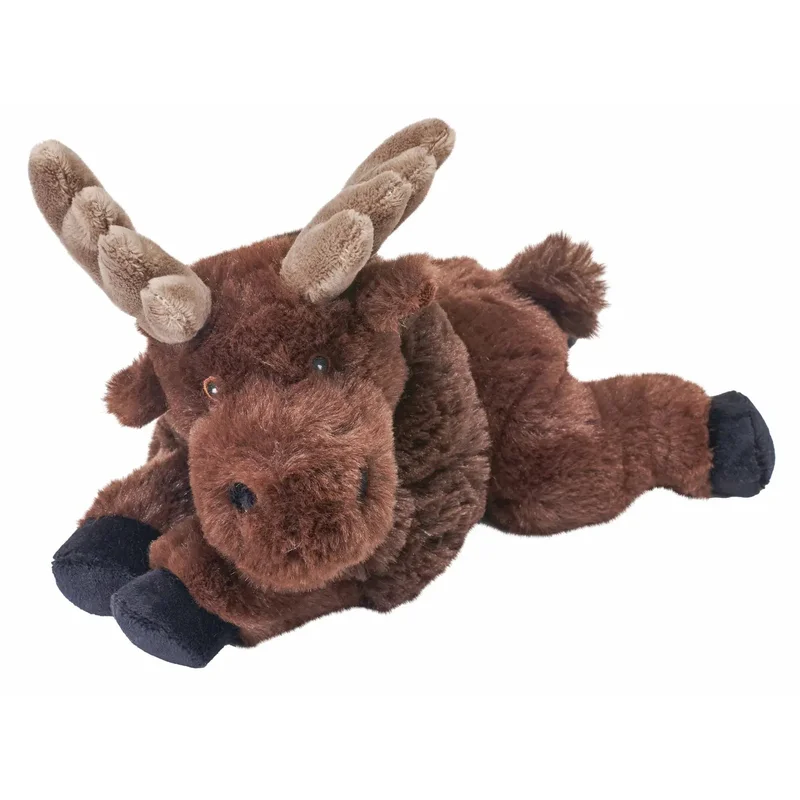 Ecokins-Mini Moose Stuffed Animal – 8″