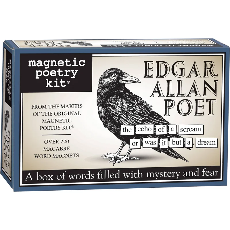 Edgar Allan Poet – Magnetic Poetry Kit