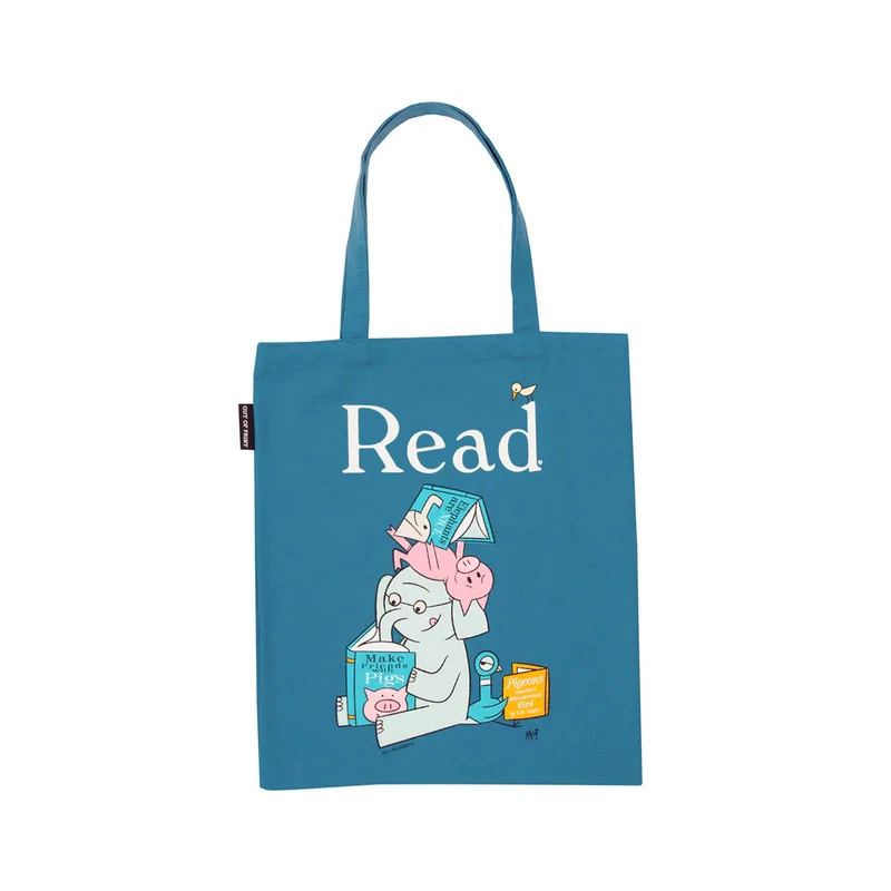 Elephant and Piggie Read Tote Bag