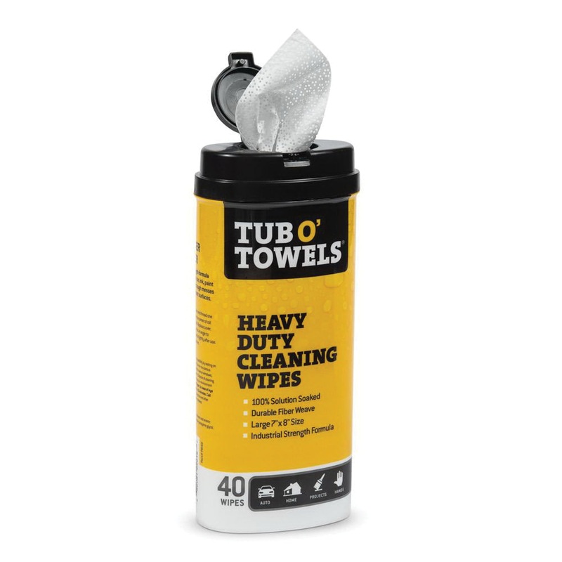 Federal Process TW40 Cleaning Wipes, 7 in W, 8 in L, Polyfiber Blend, Light Straw