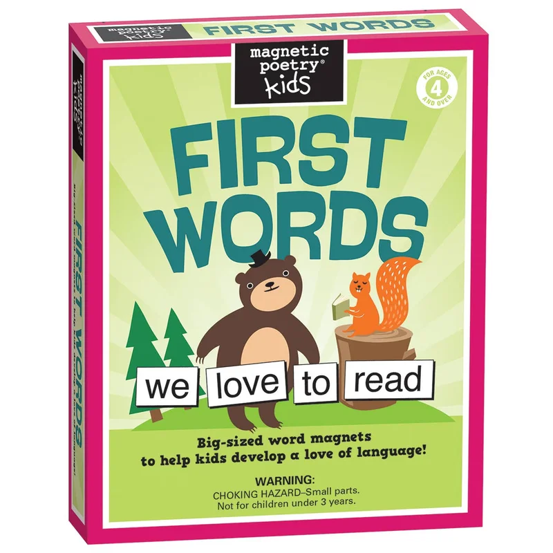 First Words Magnetic Poetry