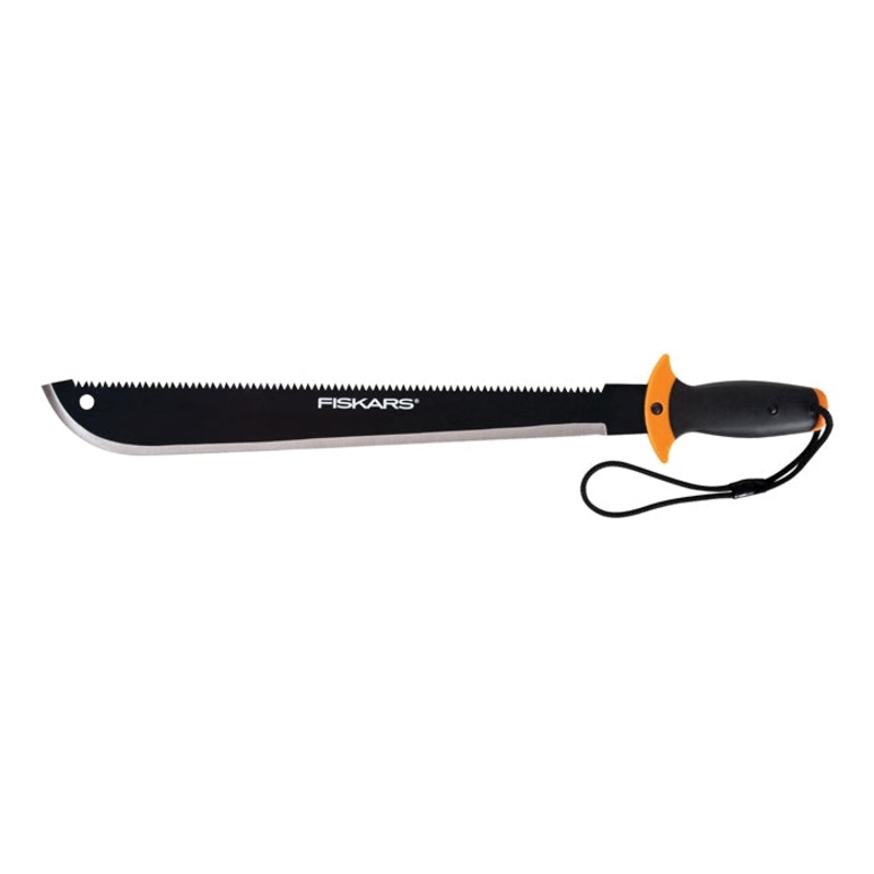 FISKARS 370500-1005 Machete Saw, 22 in OAL, 18 in L Blade, Steel Blade