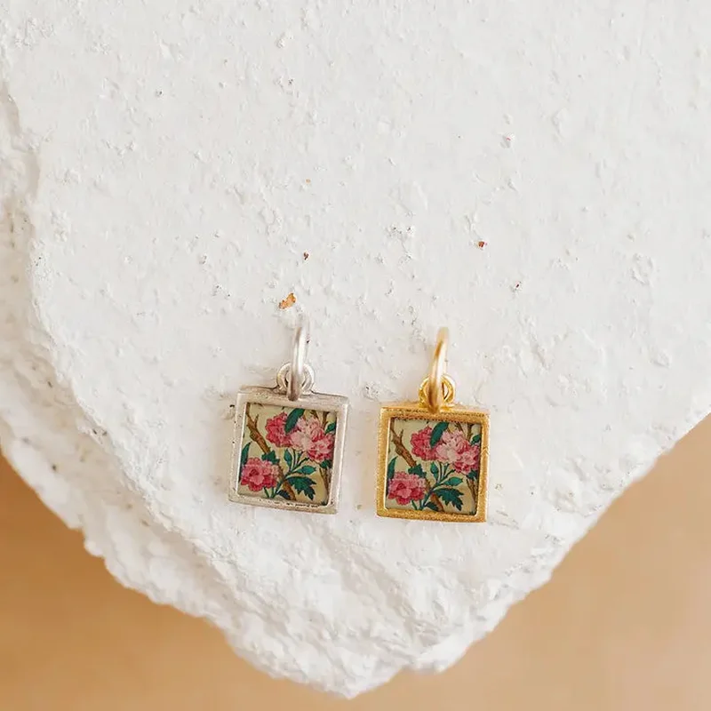 Floweret Pendant Necklace Charm