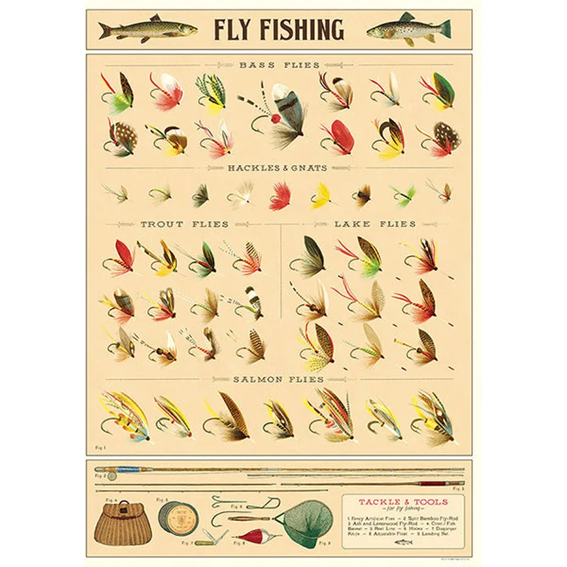 Fly Fishing Wrap/Poster