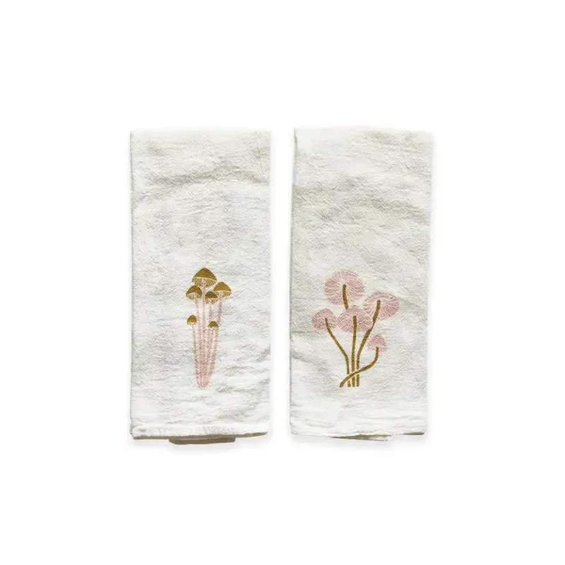 Forest Mushrooms Napkins / Set of 4