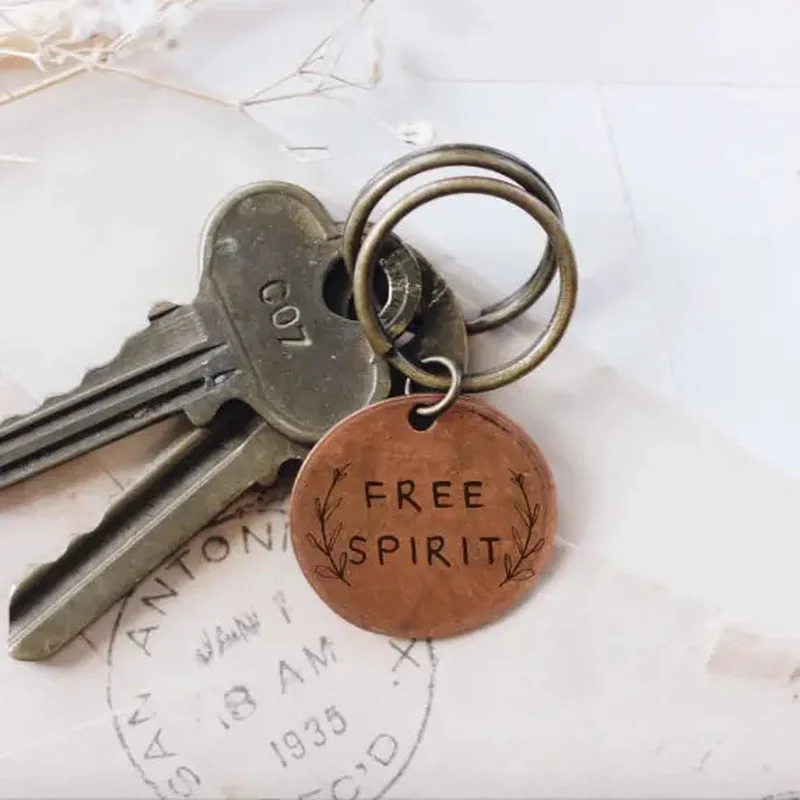 Free Spirit Penny Keychain