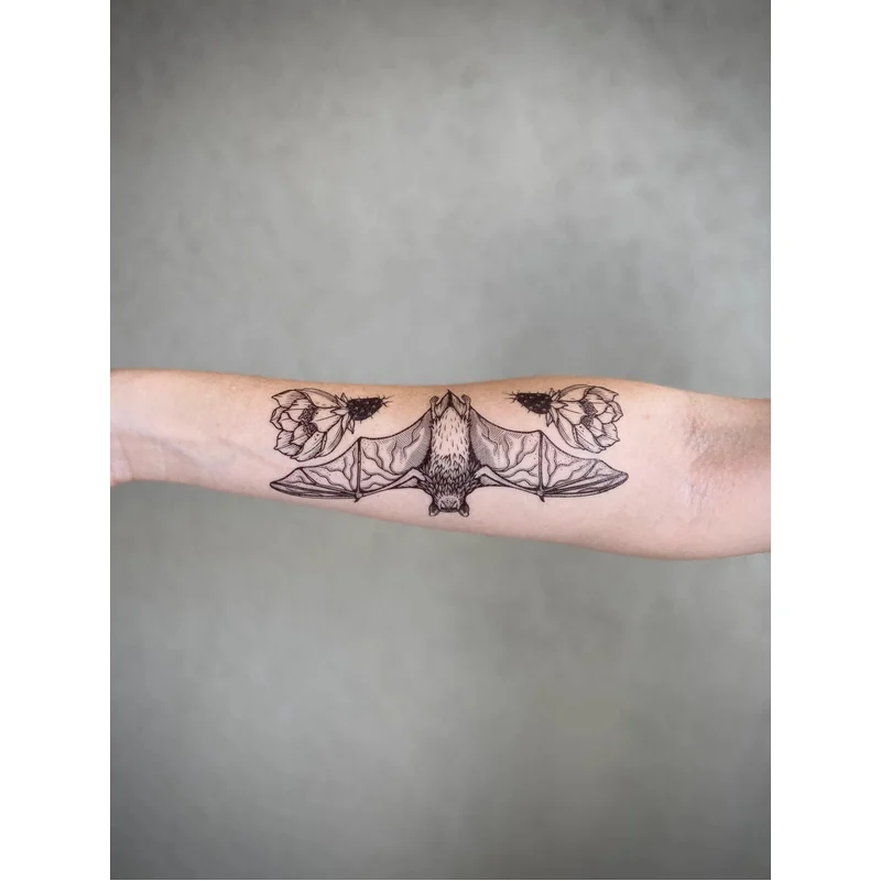 Free-Tailed Bat Temporary Tattoo