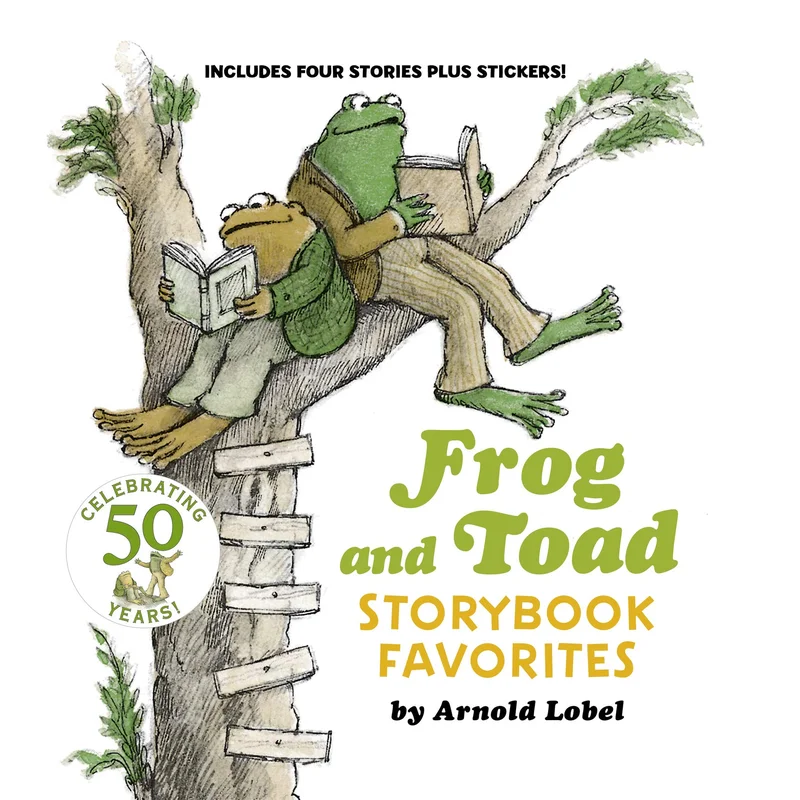 Frog and Toad Storybook Favorites: Includes 4 Stories Plus Stickers! by Arnold Lobel