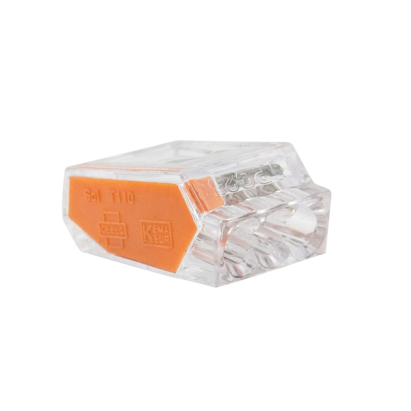 GB WINGGARD PC3 19-PC3 3-Port Wire Connector, 22 to 12 AWG Wire, Polycarbonate