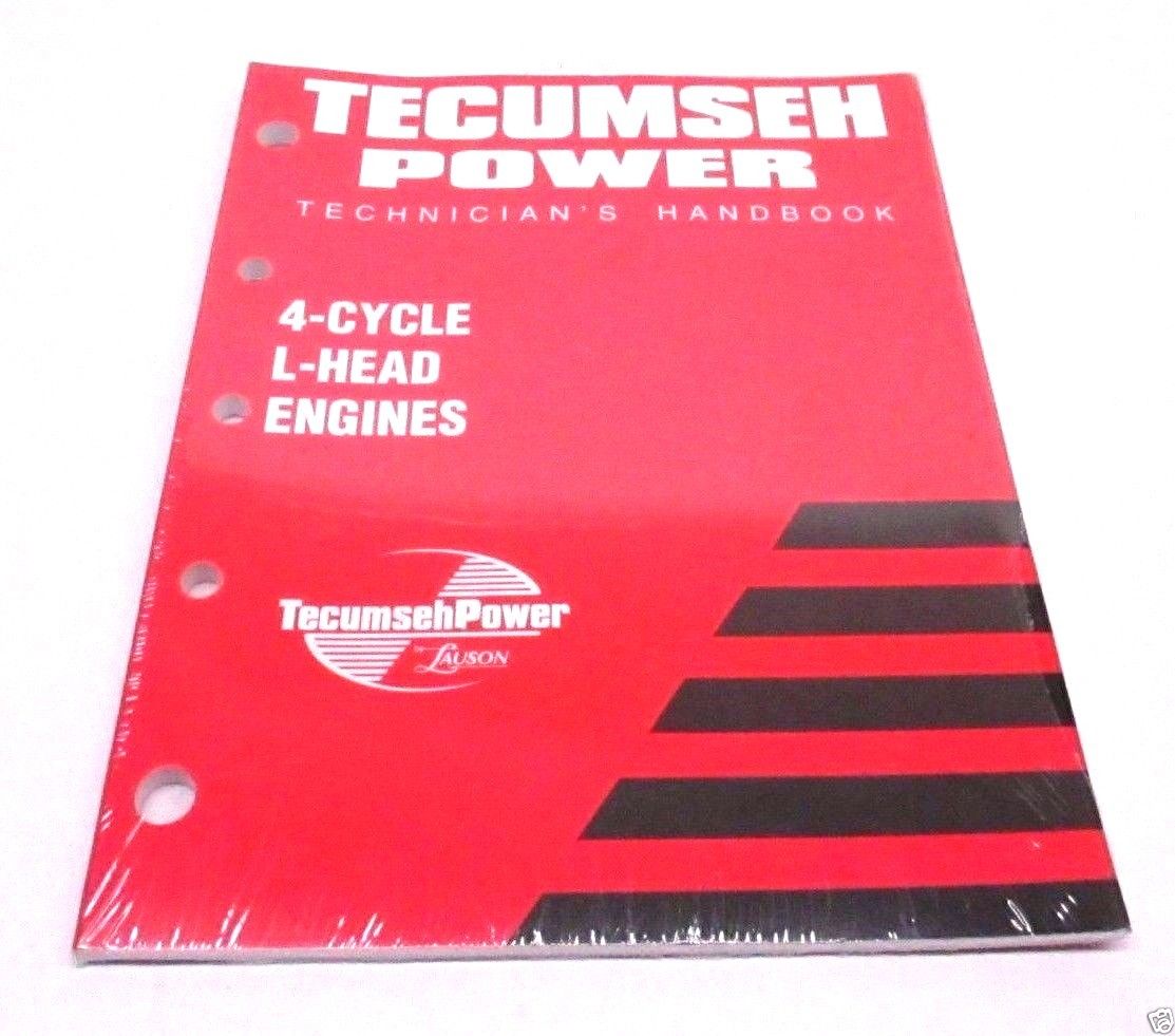 Genuine Tecumseh 740049 Technician’s Handbook 4-Cycle For L-Head Engines OEM