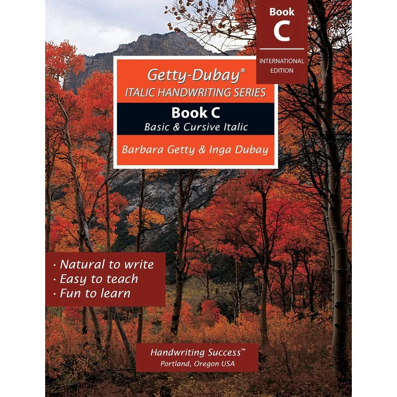 Getty-Dubay Italic Handwriting Series: Book C (International) by Barbara Getty & Inga DuBay