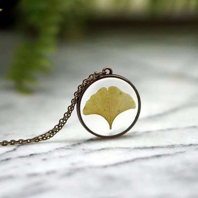 Gingko Leaf Necklace