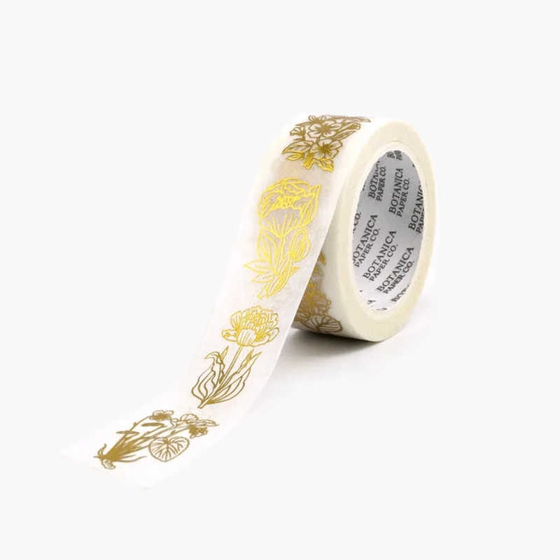 Golden Botanicals |Washi Tape