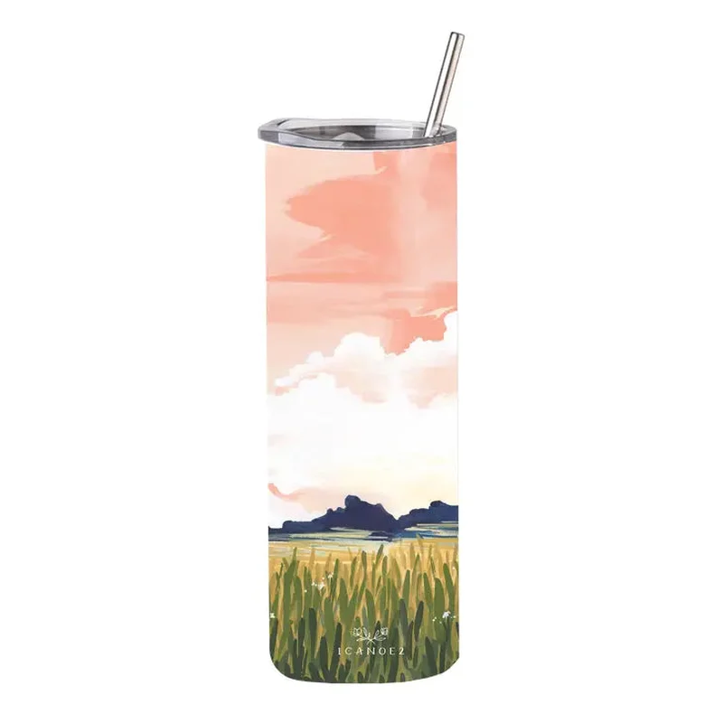Goldenrod Landscape Tumbler