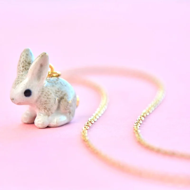 Goldentail Rabbit Necklace