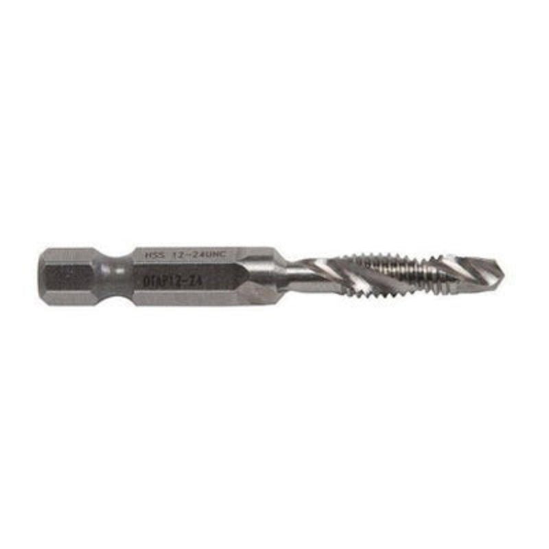 GREENLEE DTAP12-24 Drill/Tap Bit, HSS