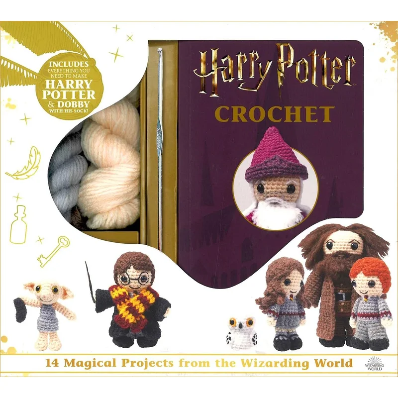 Harry Potter Crochet (Crochet Kits) by Lucy Collin