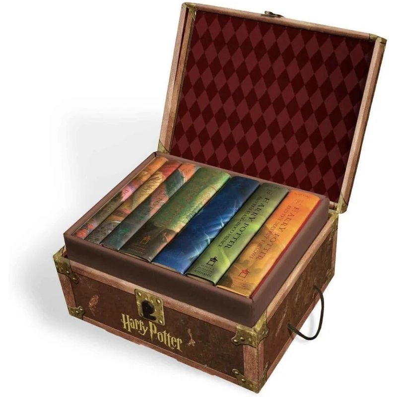 Harry Potter Hardcover Box Set: Books 1-7 (Trunk) by J. K. Rowling