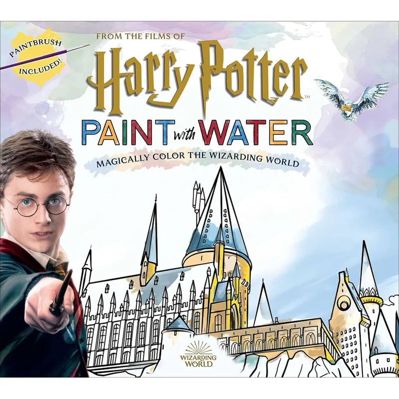 Harry Potter Paint with Water: Magically Color the Wizarding World