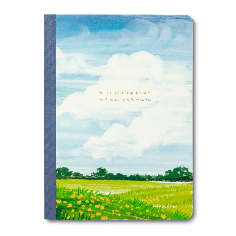 Her Words: She’s Made of Big Dreams, Bold Plans, Blue Skies (Composition Notebook)