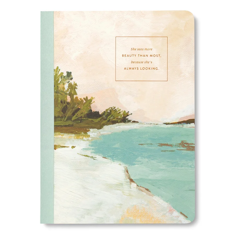 Her Words: She Sees More Beauty Than Most(Composition Notebook)