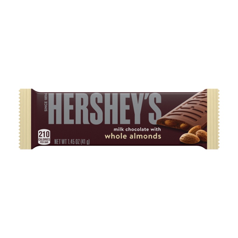 HERSHEY’S Milk Chocolate with Almonds Candy Bar