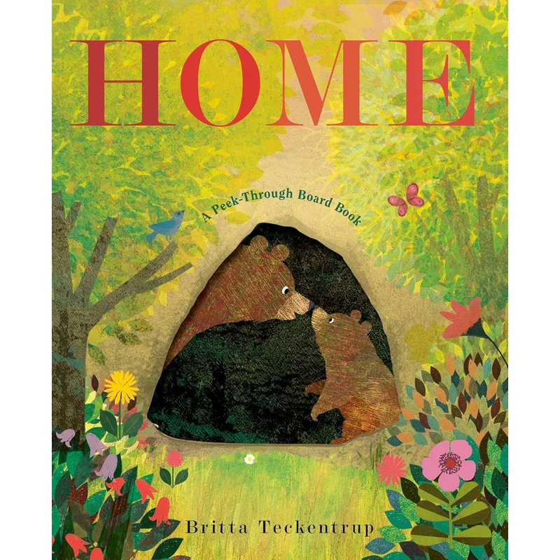 Home: A Peek-Through Board Book by Britta Teckentrup