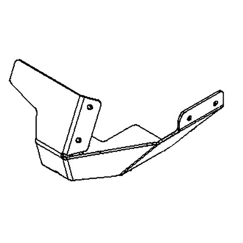 529516903 Guard Tank Front Czt+ Lh X4 Husqvarna Genuine OEM Part