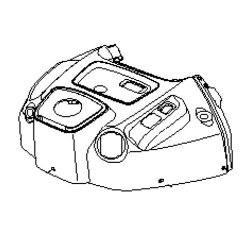 590748827 Dash Gt Husqtx Smm Rs Ch 498 Husqvarna Genuine OEM Part - SUPERSEDED FROM 581466805, 590740027
