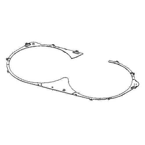 595839602 Plate Rear Containment ECoat Husqvarna Genuine OEM Part