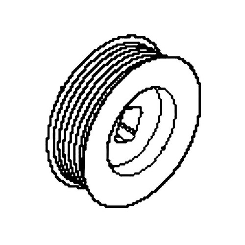 597736602 Pulley Motor55Mm Husqvarna Genuine OEM Part
